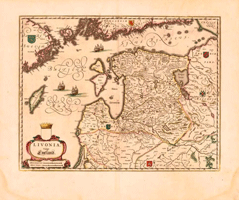 Ливония. Старинная карта