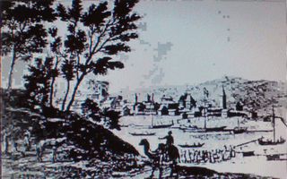 Саратов в 1707 г. С рис. К. де Брюина