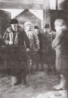 Ф.Нансен в Марксштадте. 1921 г. Справа от него - А.Моор.
