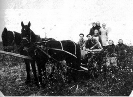 Немцы-спецпоселенцы в Казахстане. 1954 г.