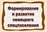 Формирование  и развитие  немецкого  спецпоселения